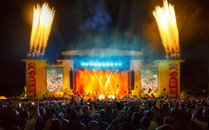 A 17-year-old boy has died after taking drugs at the Leeds Festival 