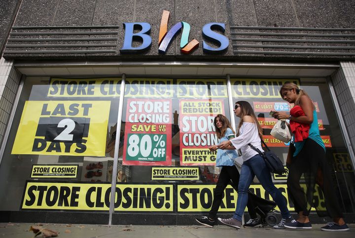BHS is expected to disappear from the high street today as its last stores close, ending 88 years of British retail history