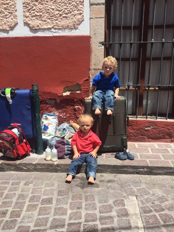 Our first day in Guanajuato, Mexico.