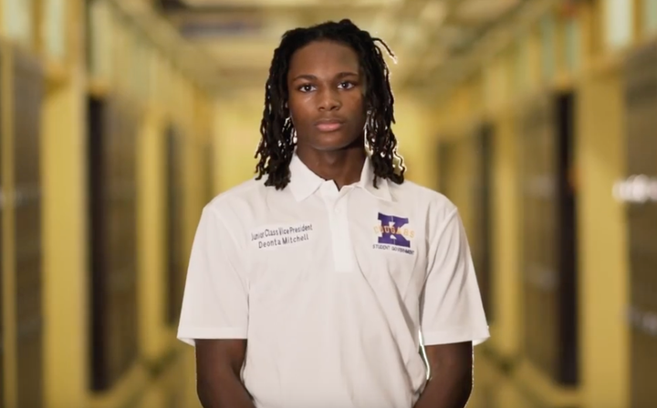 Deonta Mitchell is a 16-year-old student who said he wants to be an actor when he grows up.