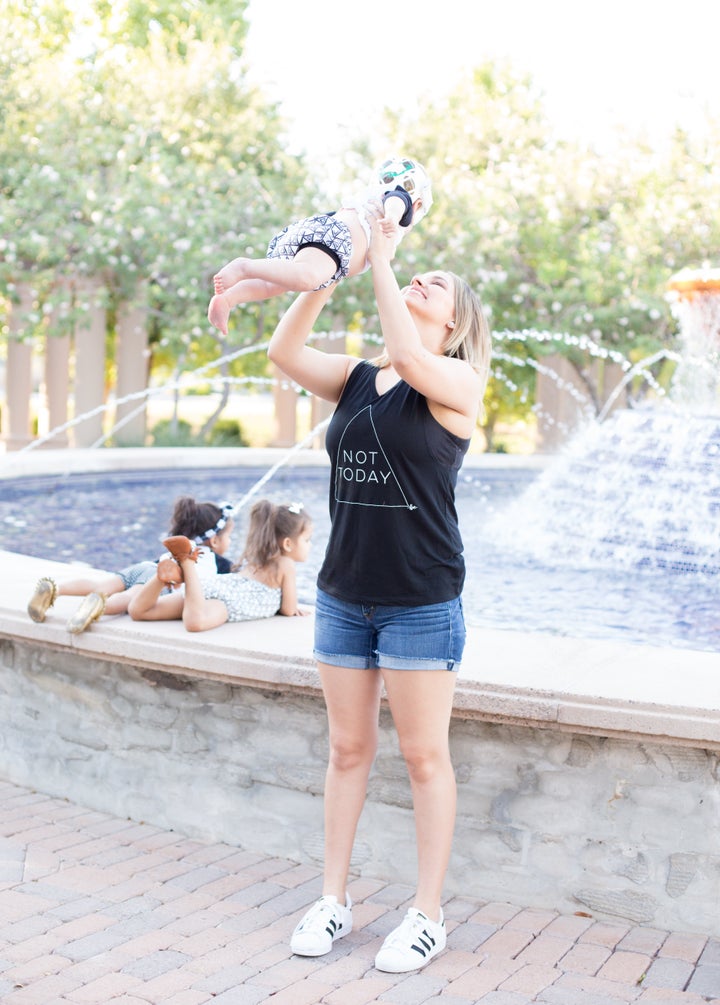 "L is for Little Brother" Raglan | "Not Today" Tank | Photos by Melodee Lynn Photography