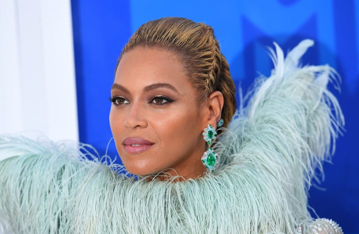 Beyonce attends the 2016 MTV Video Music Awards on August 28, 2016 at Madison Square Garden in New York.