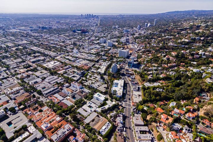 Los Angeles aerial view