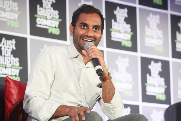 Aziz Ansari attends Master of None cast panel at Just for Laughs Comedy Festival held on Jul. 29, 2016 in Montreal, Cana