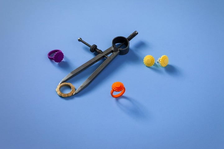 Kate Furman's 3-D printed jewelry has been a fun and popular choice.