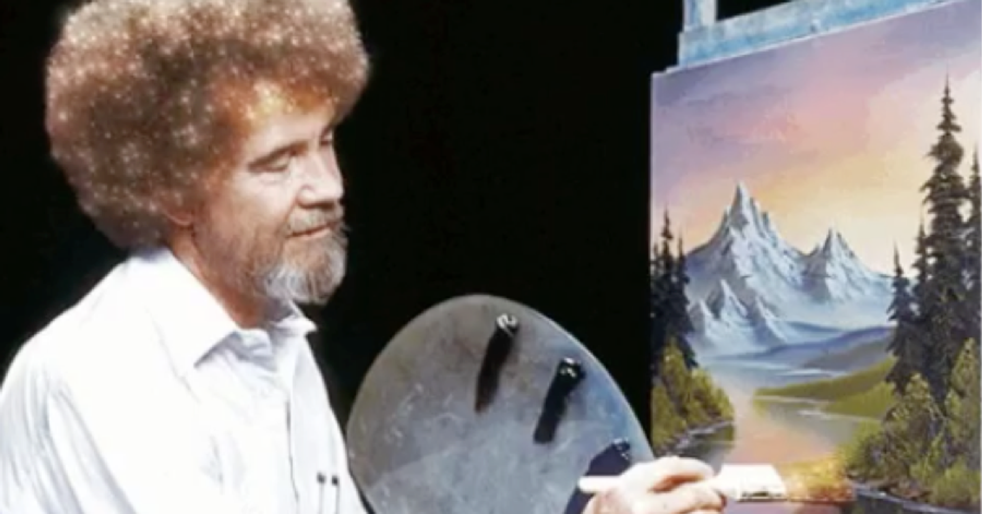 We're Sorry, But Bob Ross' Curly Hair Is A Lie | HuffPost