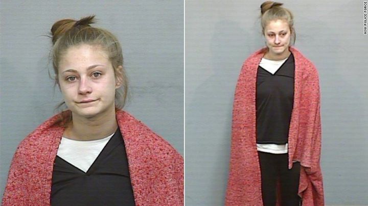 Police in Sydney Australia used these photos in hopes of apprehending Amy Sharp, 18, after she allegedly escaped from a police station. She was arrested after giving a TV station a photo she thought was more flattering.