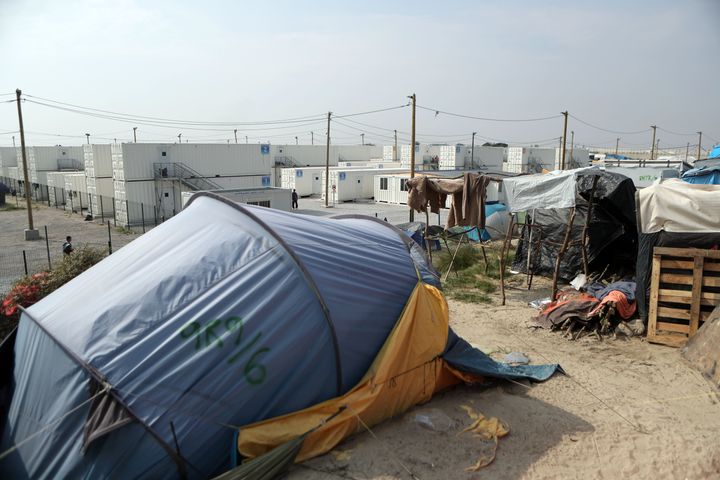 The 'Jungle' camp near Calais