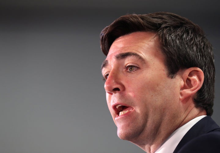 Shadow Home Secretary Andy Burnham