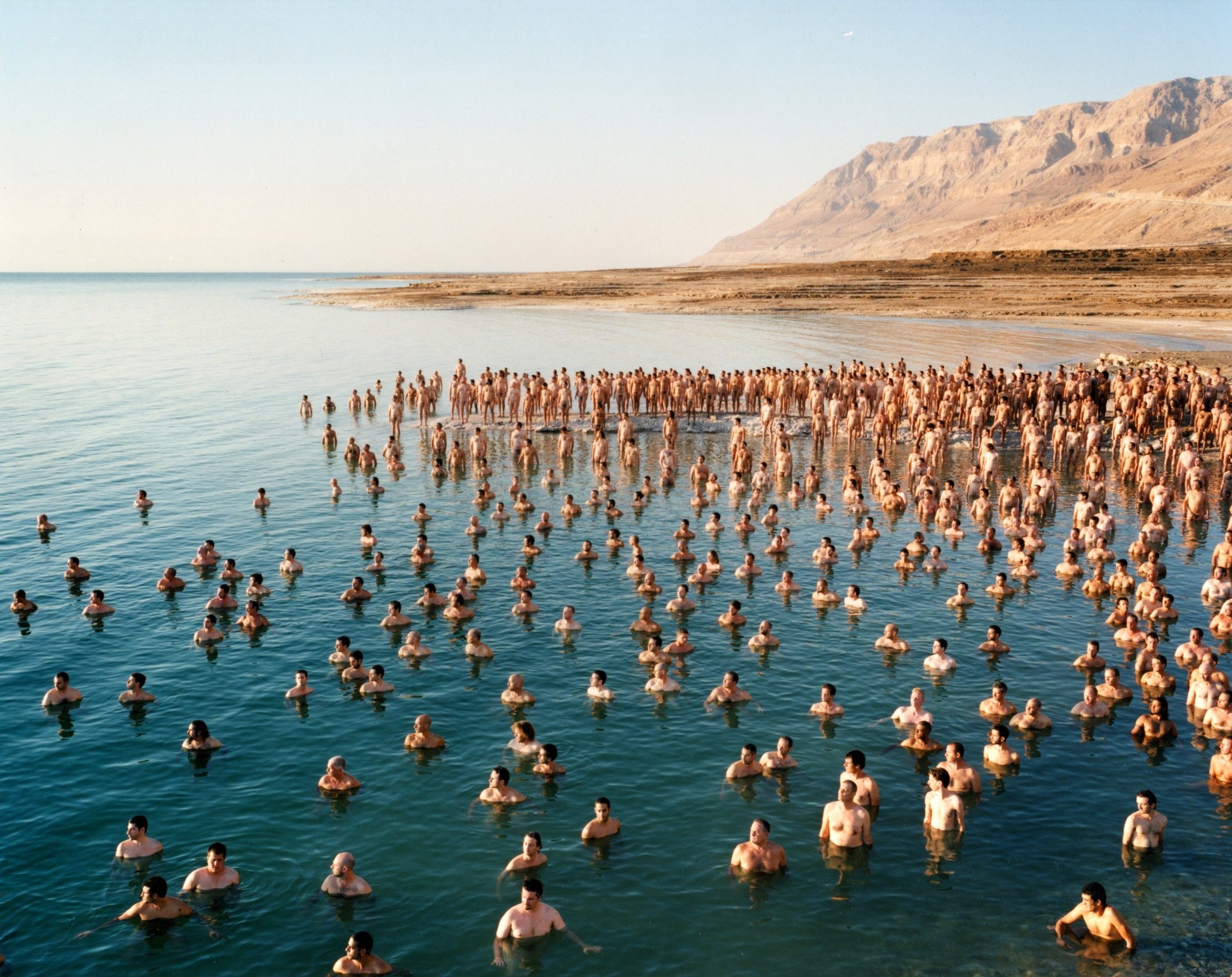 1,200 Israelis Posed Nude At The Dead Sea -- Which, Five Years Later, Is Drying Up HuffPost Entertainment pic image photo