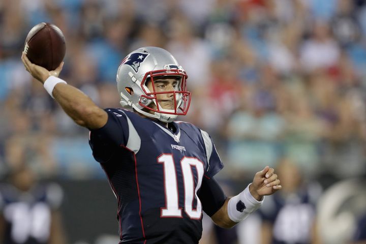 Third-year quarterback Jimmy Garoppolo has looked the part during the preseason for the Patriots.