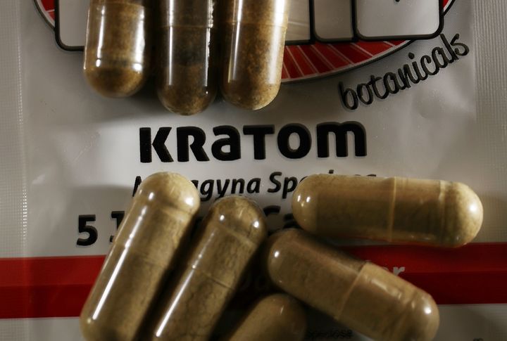 A new move by the DEA is set to place the herbal supplement Kratom, seen here in capsules, among the most dangerous drugs. 