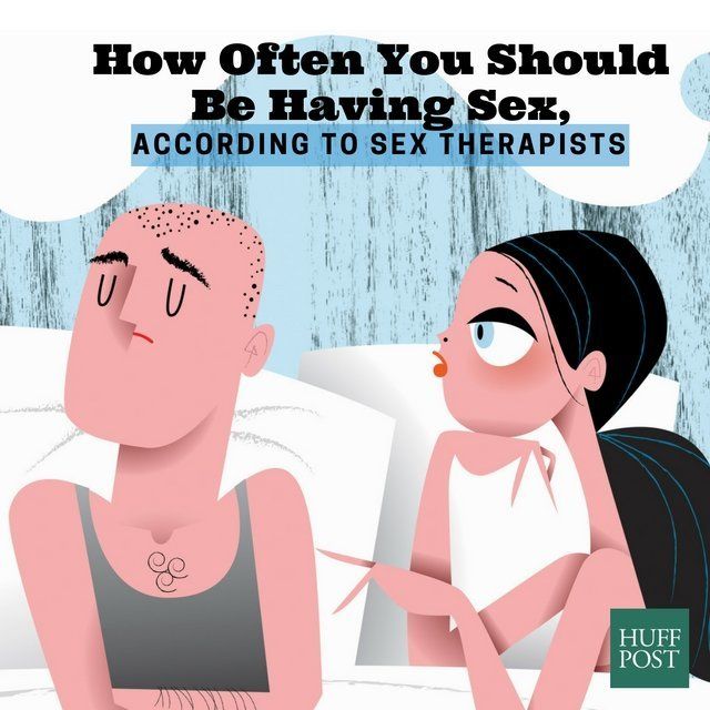 Couples Sex Therapy - How Often You Should Be Having Sex, According To Sex ...