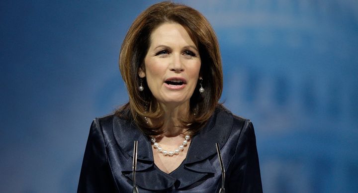 Former Rep. Michele Bachmann (R-Minn.) says God 'raised up' Donald Trump to win the Republican presidential nomination.