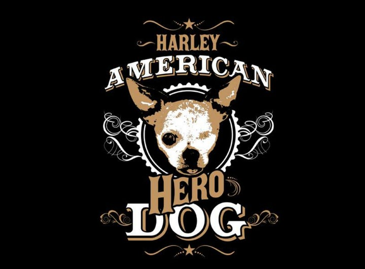 Harley's American Hero Dog design by Mike Maddux