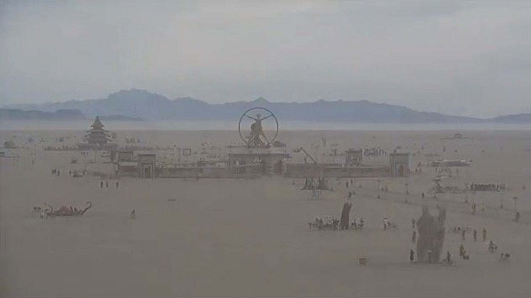 Burning Man LiveStream Lets You Look Upon A Dystopian Hellscape HuffPost