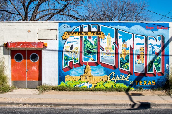 A scene from Austin, Texas.