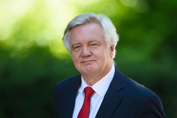 Brexit Secretary David Davis, second billing at Tory conference