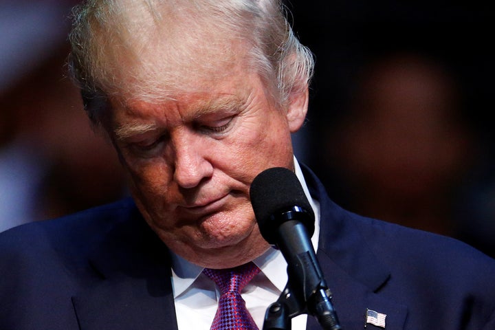 Donald Trump speaks during a campaign rally in Everett, Washington, U.S., August 30, 2016.