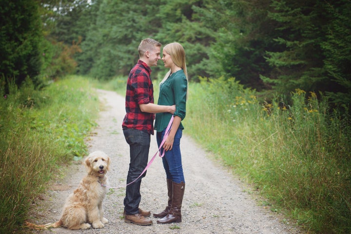 Jennifer Storrar, 24, and her fiancé Troy Reddington, 25.