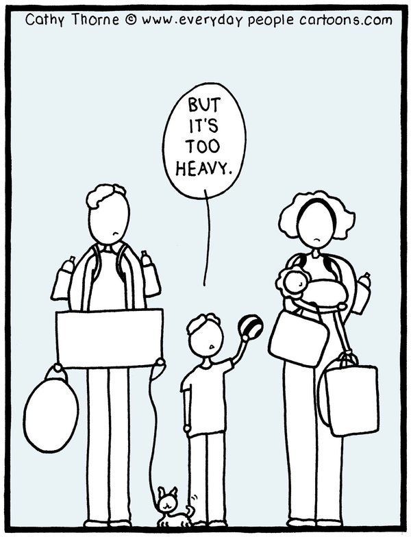 14 Comics That Sum Up The Hell That Is Traveling With Kids | HuffPost