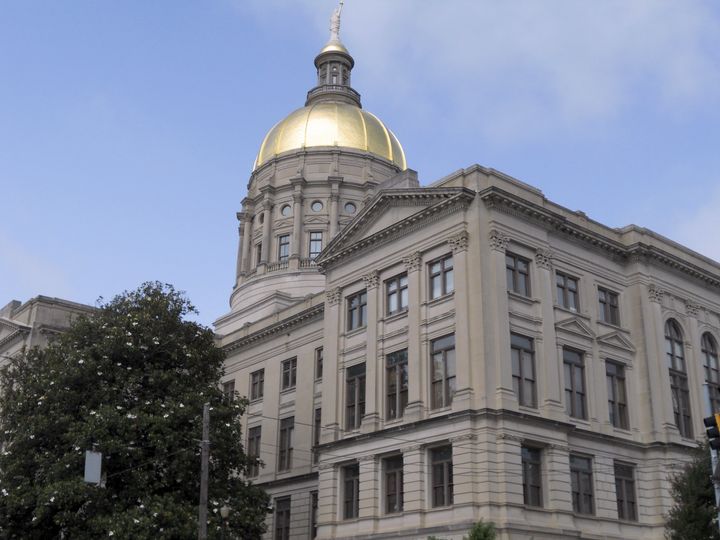 The Georgia State Capitol in Atlanta. Professional Probation Services CEO Clay Cox is running to return to work there as a lawmaker.
