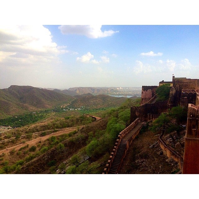 The view from Amer Fort, Jaipur