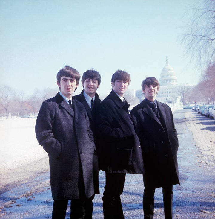 George, Paul, John and Ringo go to Washington