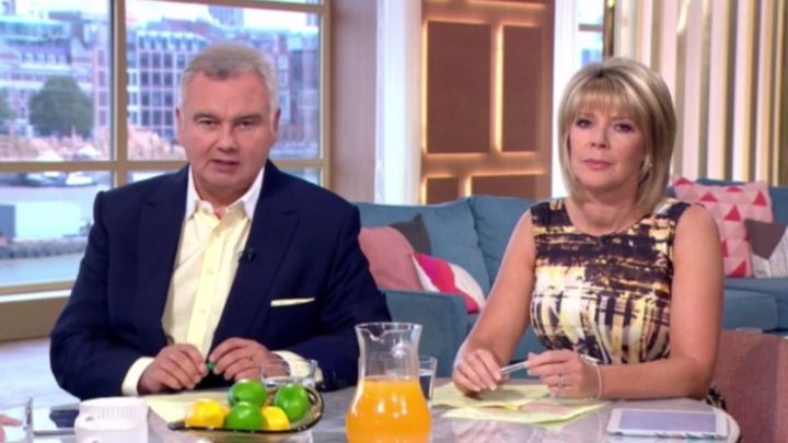 Eamonn Holmes was forced to apologise for Paddy's blunder