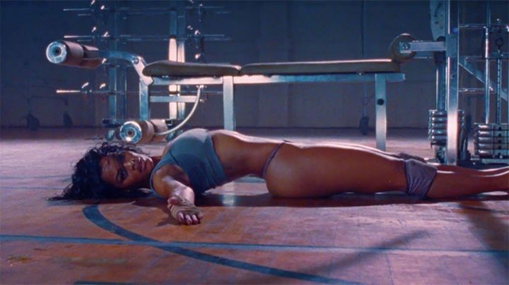 Teyana Taylor in Kanye West's music video for "Fade."