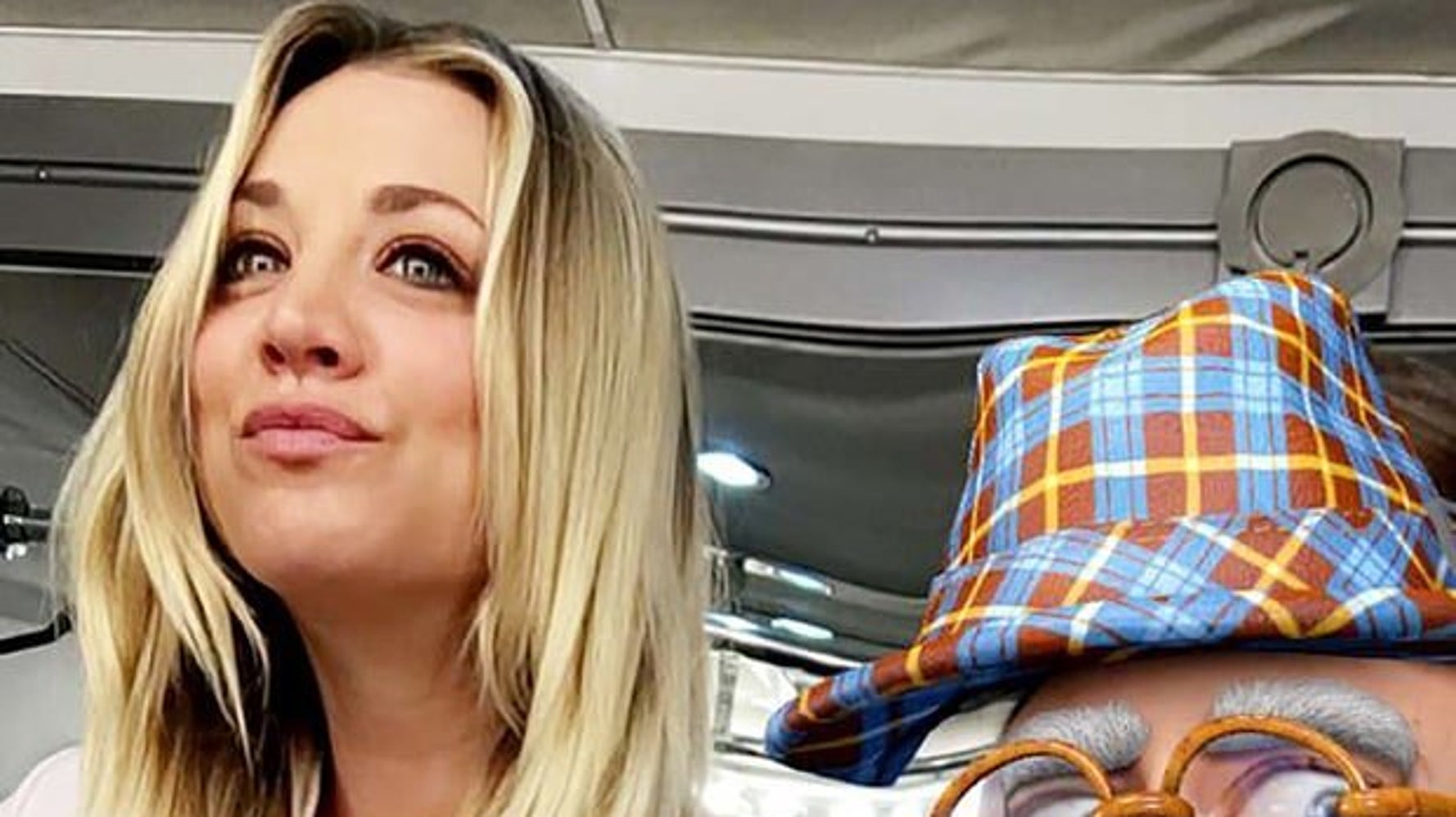 Kaley Cuoco Bares Her Breast In Goofy Snapchat Photo Huffpost