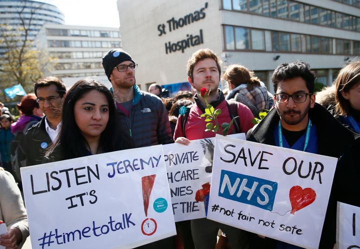 Junior doctors have announced four strikes this year.