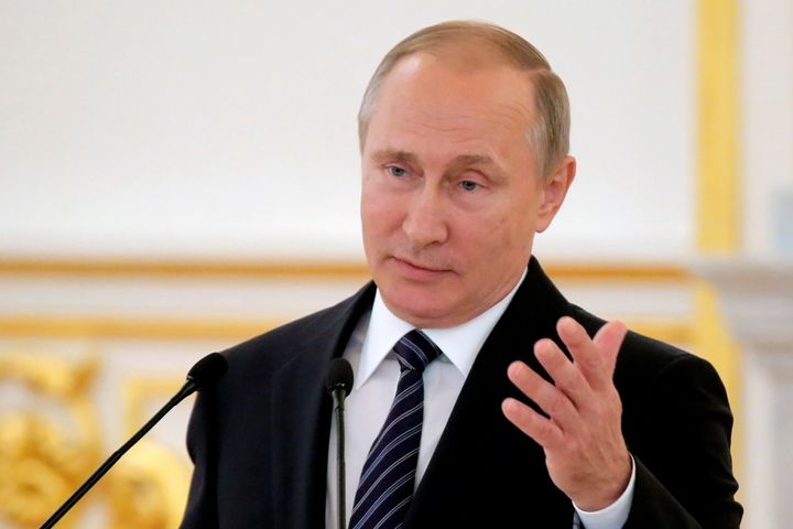 Russian President Vladimir Putin says he doesn't know who is responsible for the data hack of U.S. Democratic Party organizations.