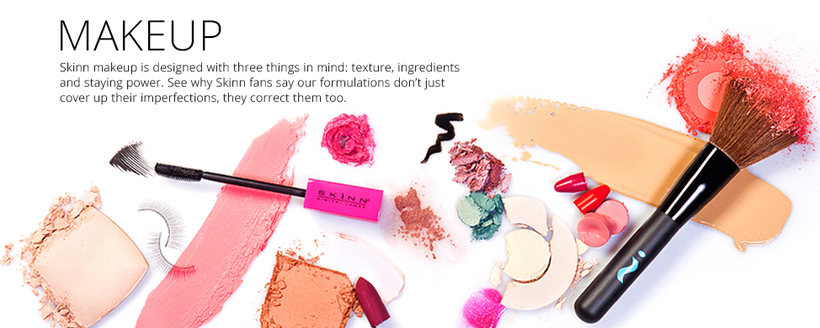 Skinn Makeup is ideal for creating the "No Makeup" look.
