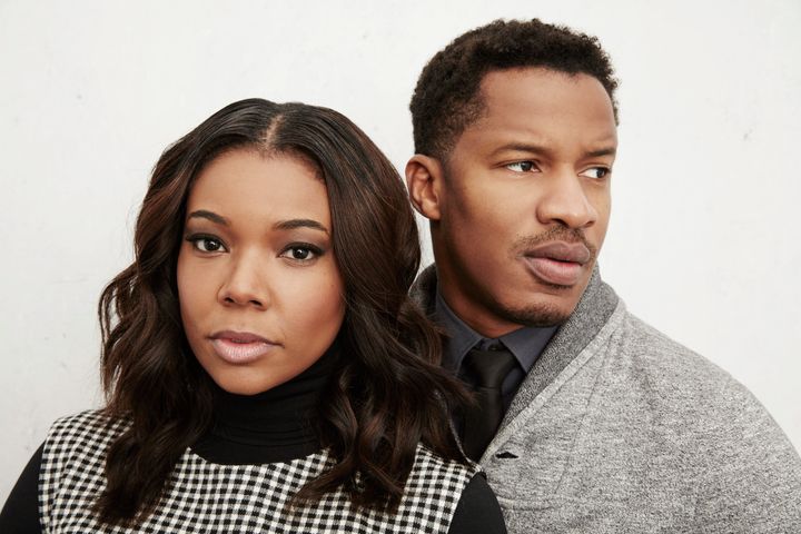 Gabrielle Union and Nate Parker at the 2016 Sundance Film Festival.