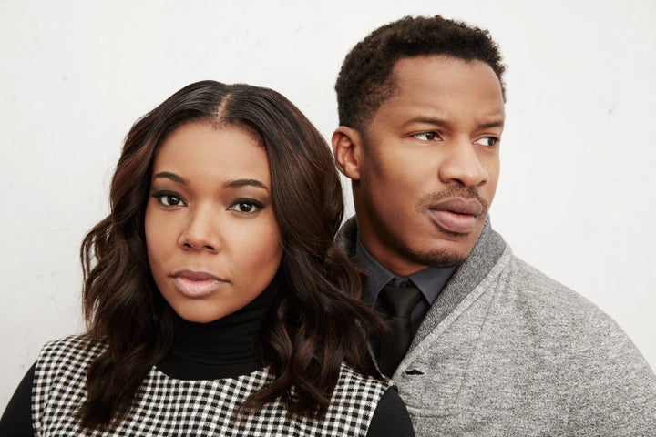 Gabrielle Union and Nate Parker at the 2016 Sundance Film Festival.