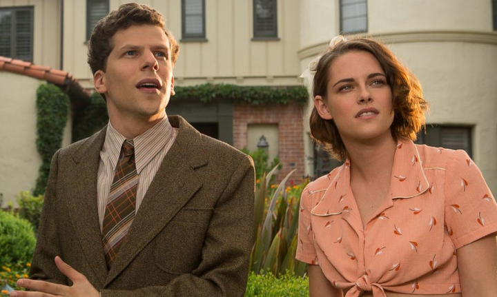 <strong>Jesse stars with Kristen Stewart in 'Cafe Society'</strong>