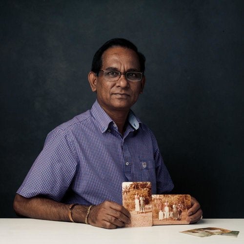 "I had to abandon our home in Sri Lanka in 1984. I walked most of the way, but in order to get to Switzerland I took a boat,