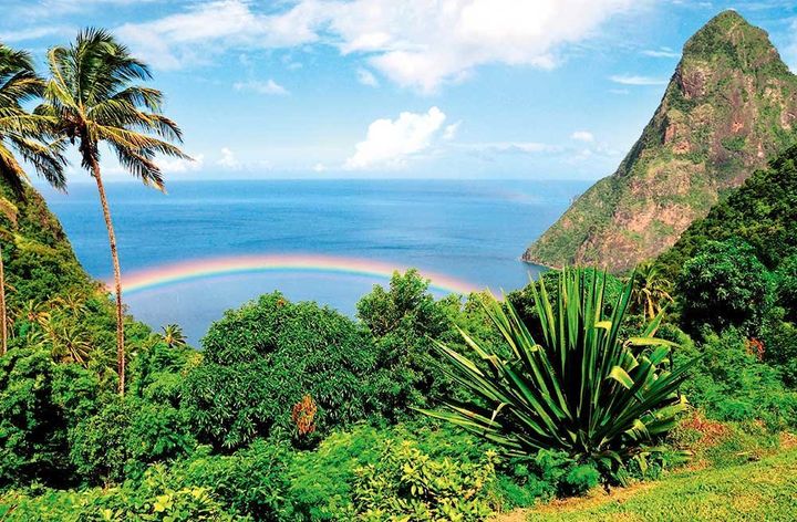 St Lucia’s Piton mountains are World Heritage sites and the country’s most photographed attractions.