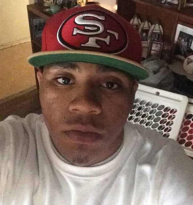 Larnell Bruce Jr. in a photo posted to his Facebook page last year.