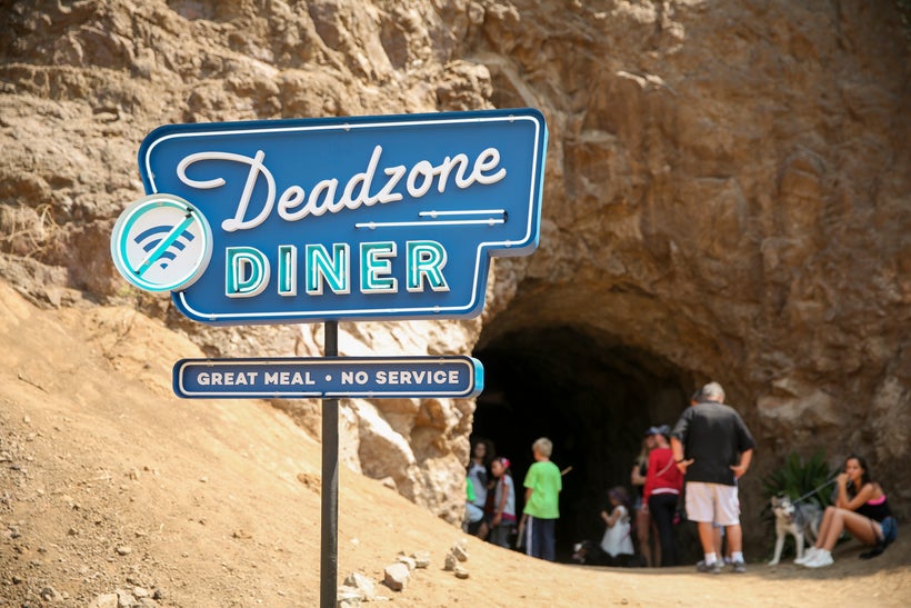 Bronson Cave in Los Angeles, a Deadzone Diner location.