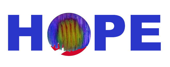 Richard Pyle created his own version of Obama's presidential campaign logo with a pattern from dorsal fin found on males