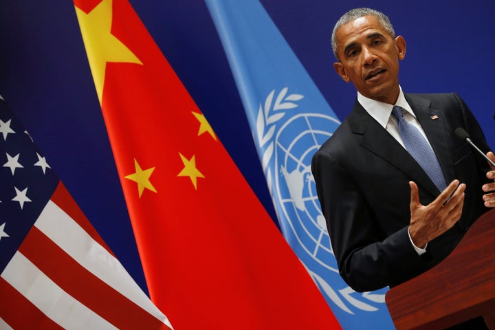 <strong>May is due to meet US President Barack Obama who has previously warned that if Britain leaves the EU it will be at the 'back of the queue' for a trade deal</strong>
