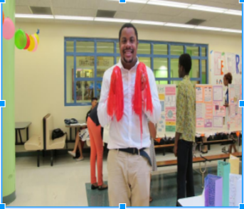 Me with my red pom poms during BTNY Celebration. This was before I cried and it all went south.
