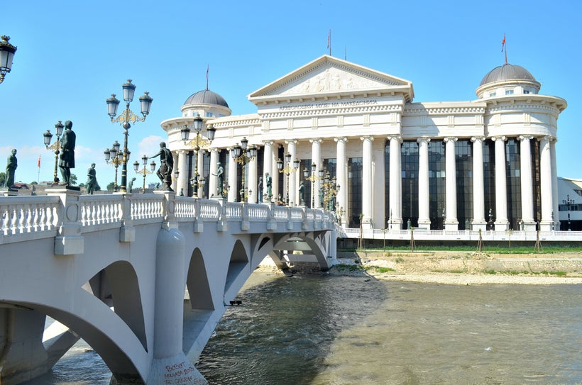 <i>The Stone Bridge in Skopje</i>