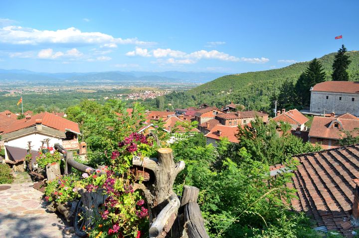 View from Vevčani