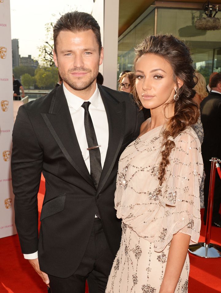 <strong>Mark Wright and Michelle Keegan</strong>