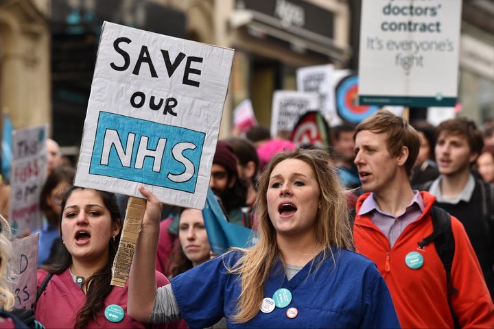 Striking junior doctors could be punished if they put patients in danger