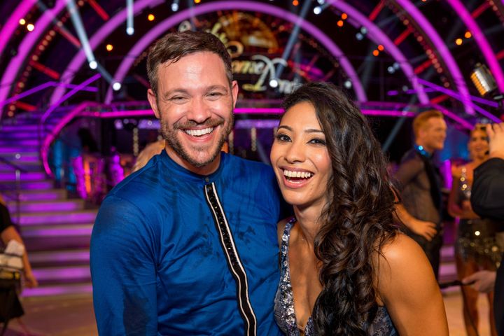<strong> Will Young and Karen Clifton</strong>