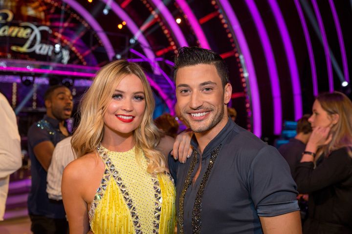 Giovanni has been partnered with Laura Whitmore this year